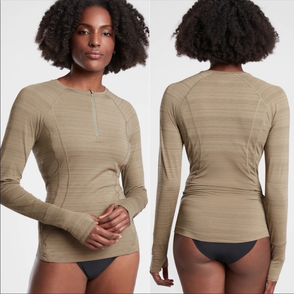 NWOT ATHLETA Pacifica Fitted Top